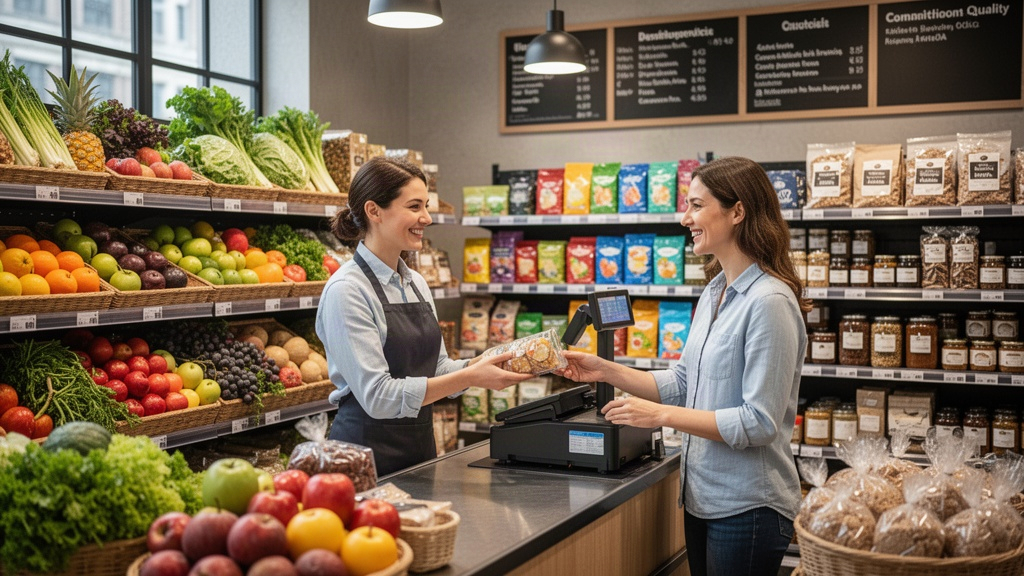Commercant alimentaire : les avantages d'un bon service client